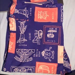 LULAROE leggings with toy story characters